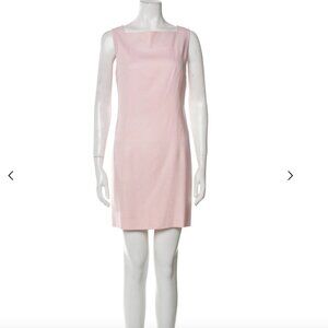 Escada Bateau Neckline Mini Dress